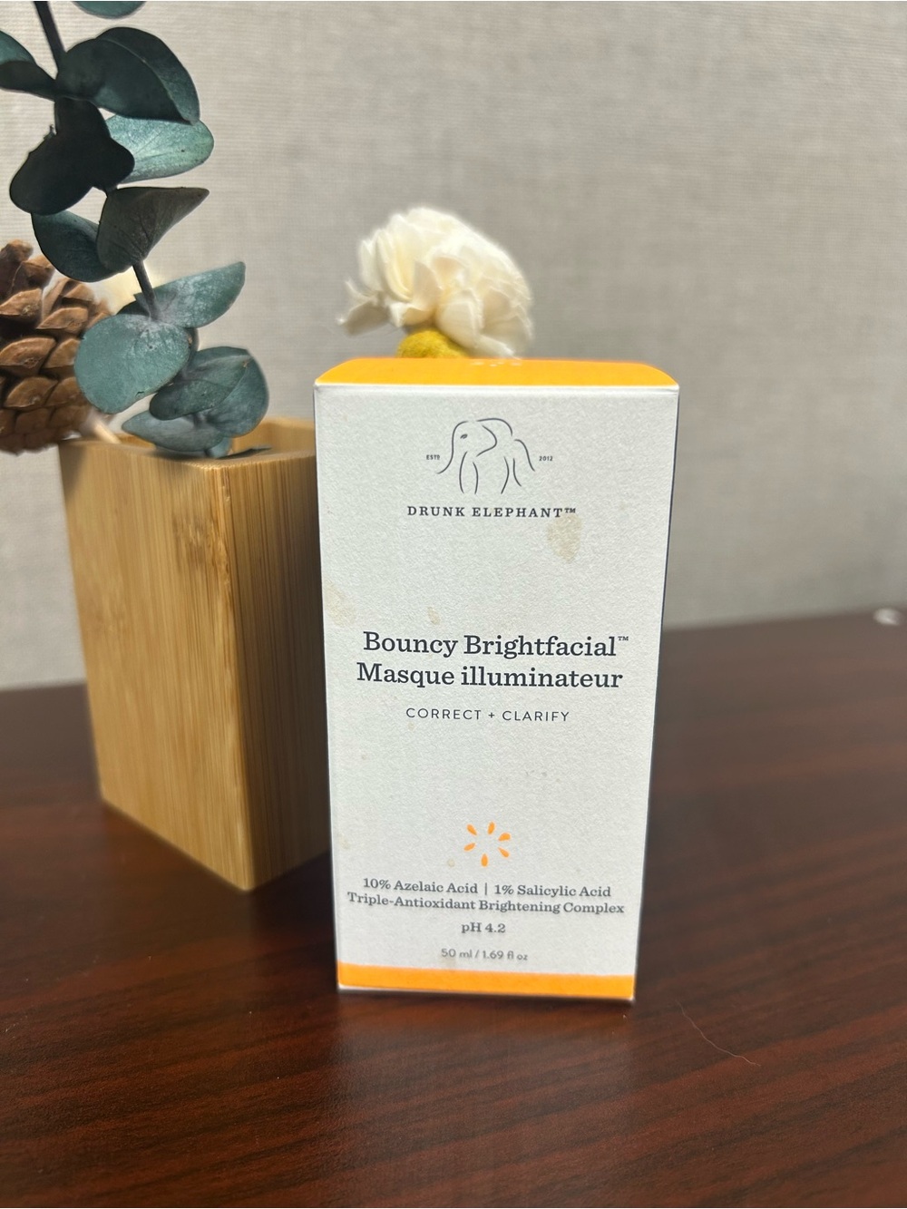 Drunk Elephant Bouncy Brightfacial Masque Cream NWT